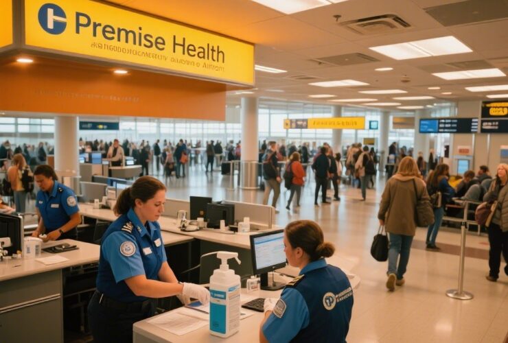 how did premise health get started in airports​