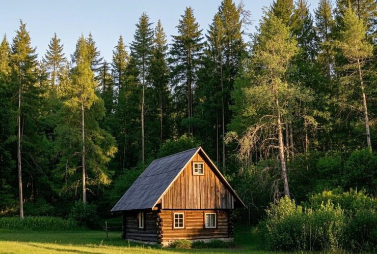 how many trees for one house​