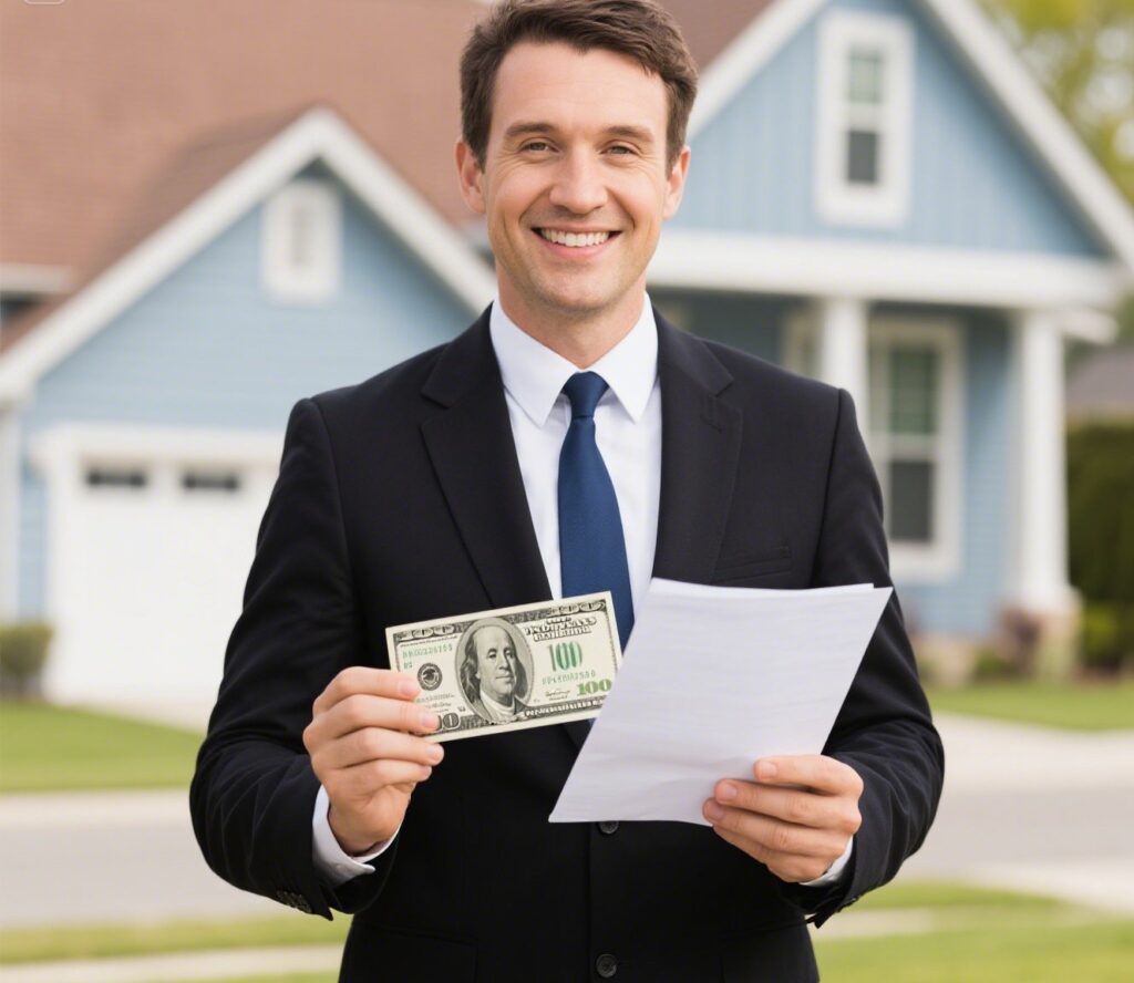 how much do real estate agents make​