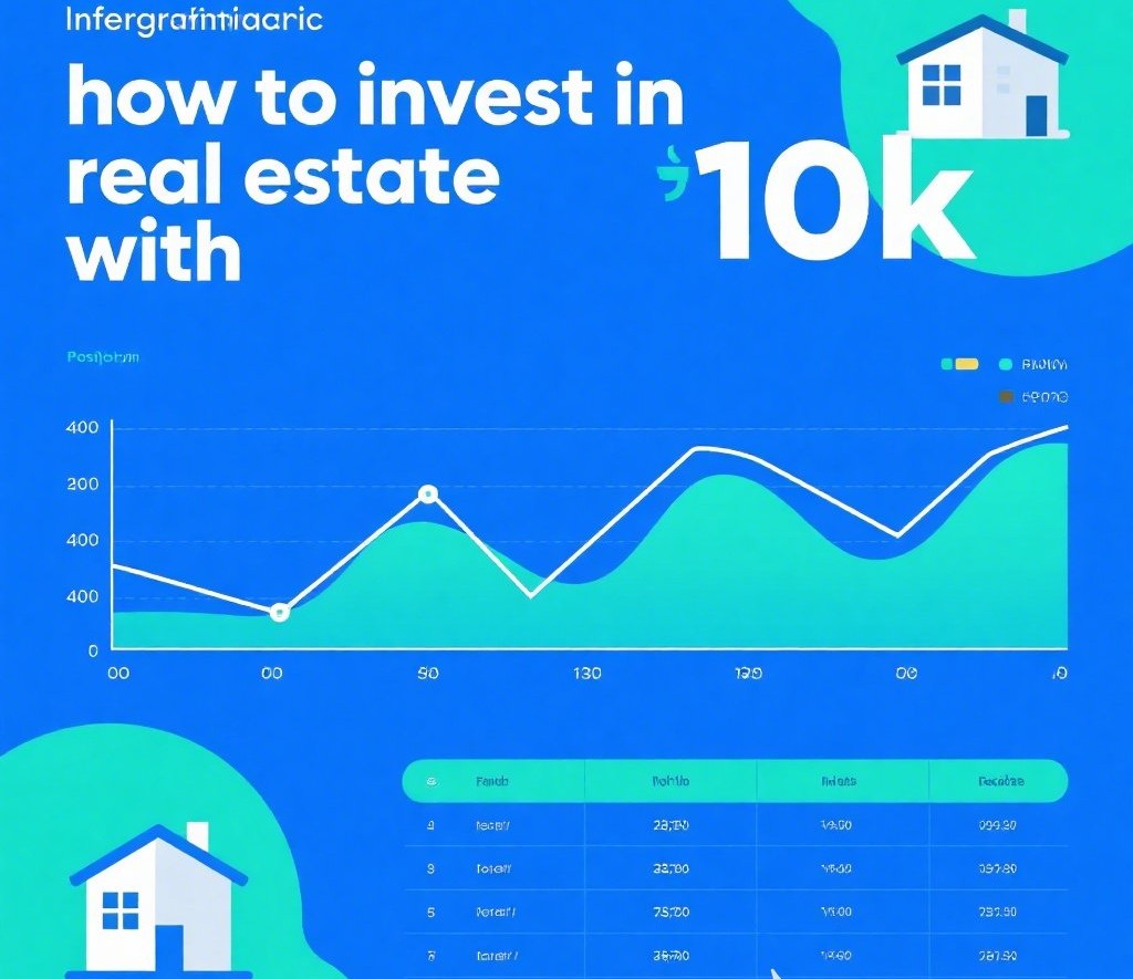 ​how to invest in real estate with 10k​