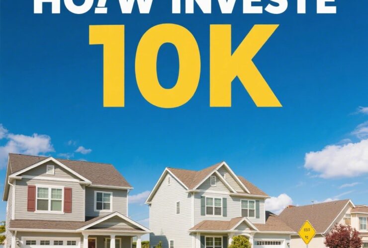 ​how to invest in real estate with 10k​