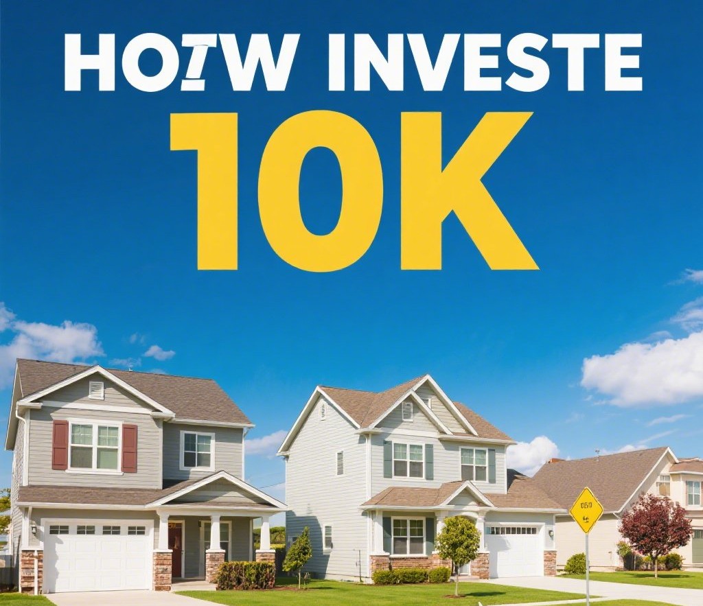 ​how to invest in real estate with 10k​